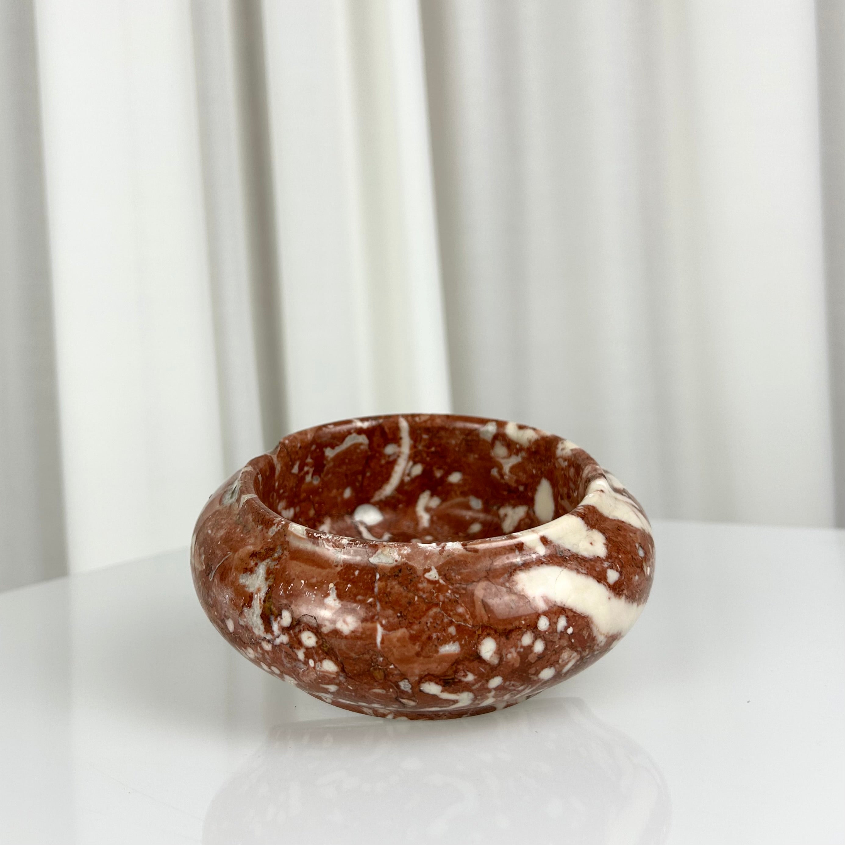Vintage Terracotta Marble Bowl