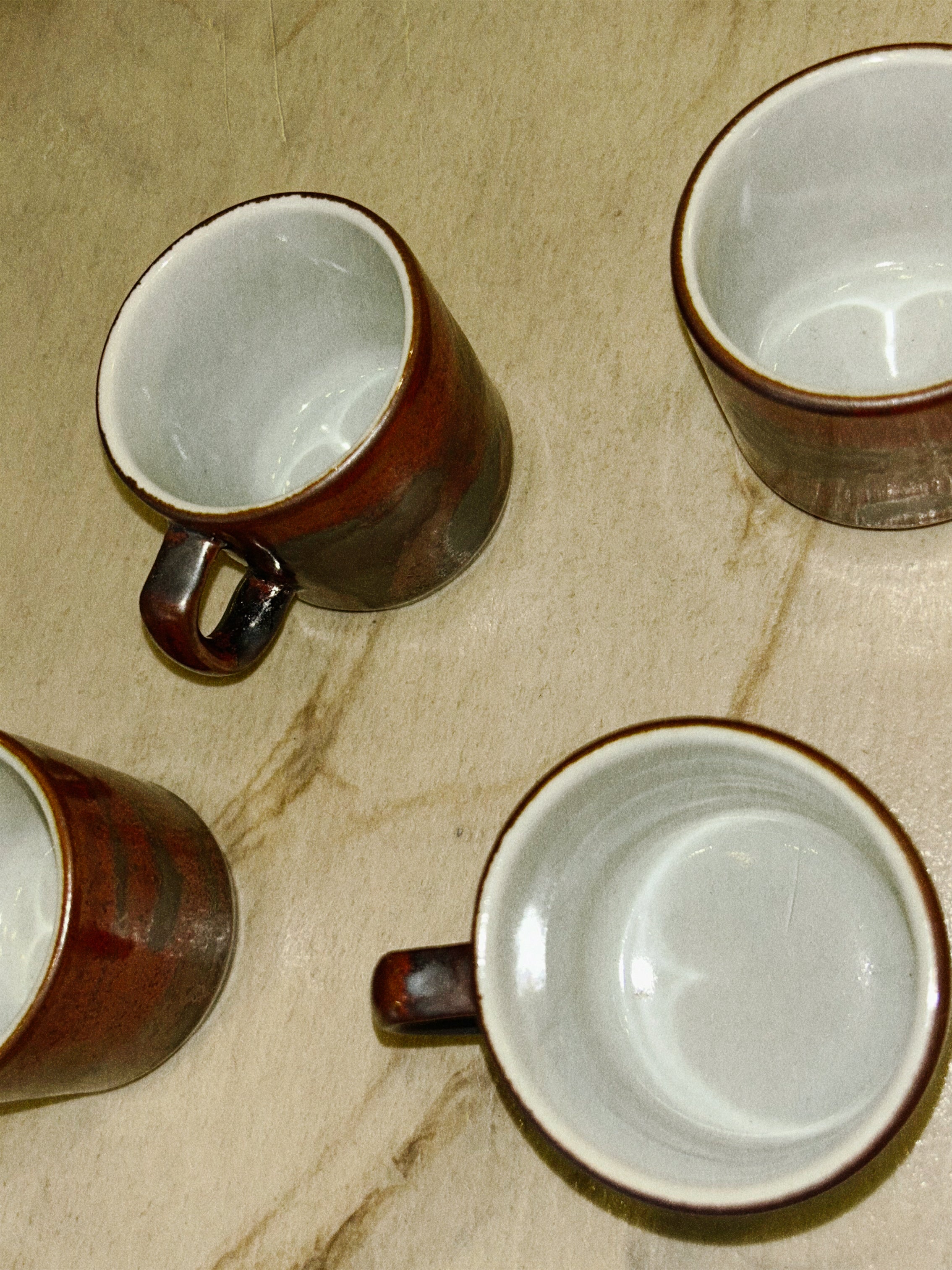 Vintage Mid-Century Espresso Cup, Diskos Series by Désirée Stentøj, Denmark 1960s