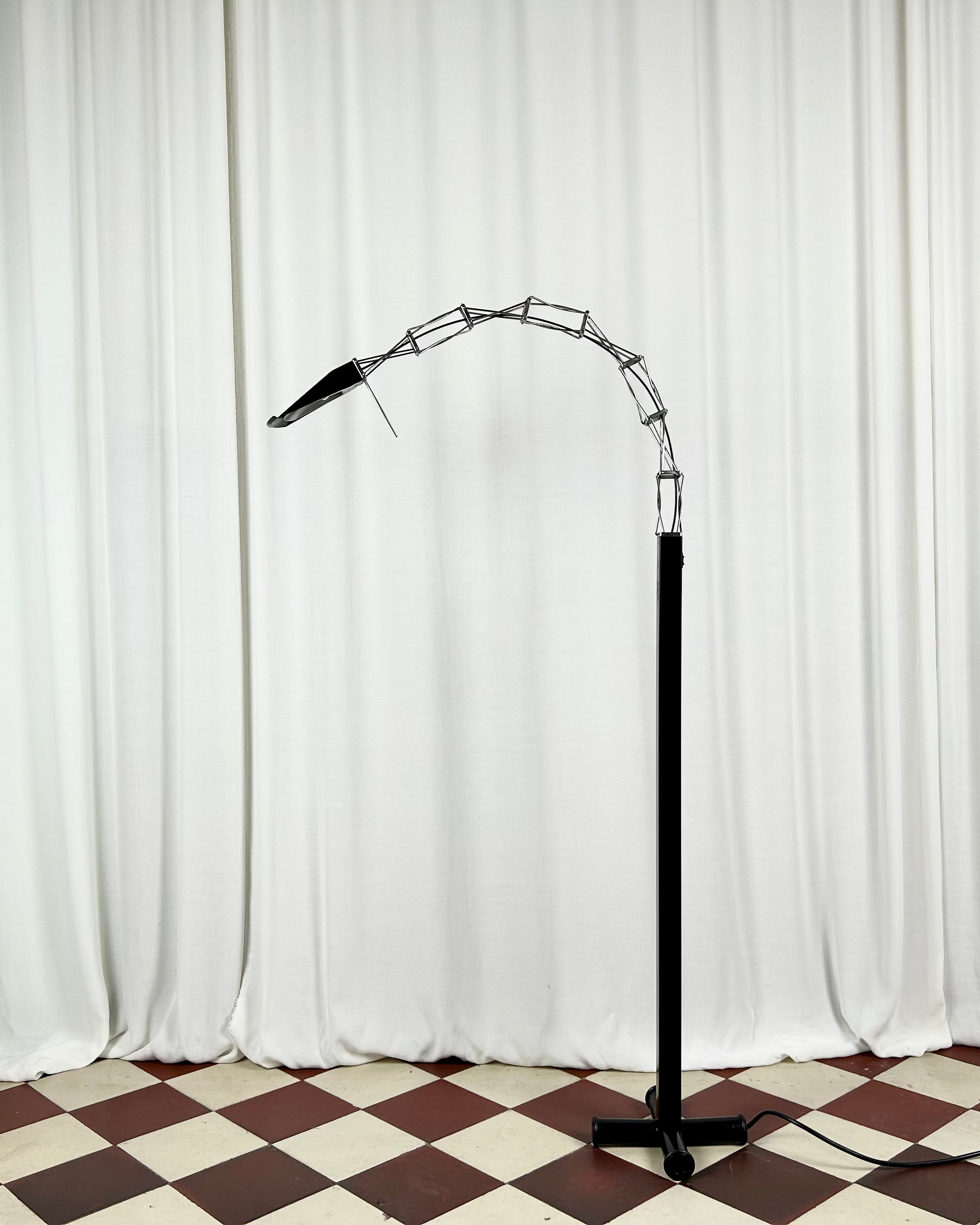 Vintage Multi X Floor Lamp by Yaacov Kaufman for Lumina, Italy 1984