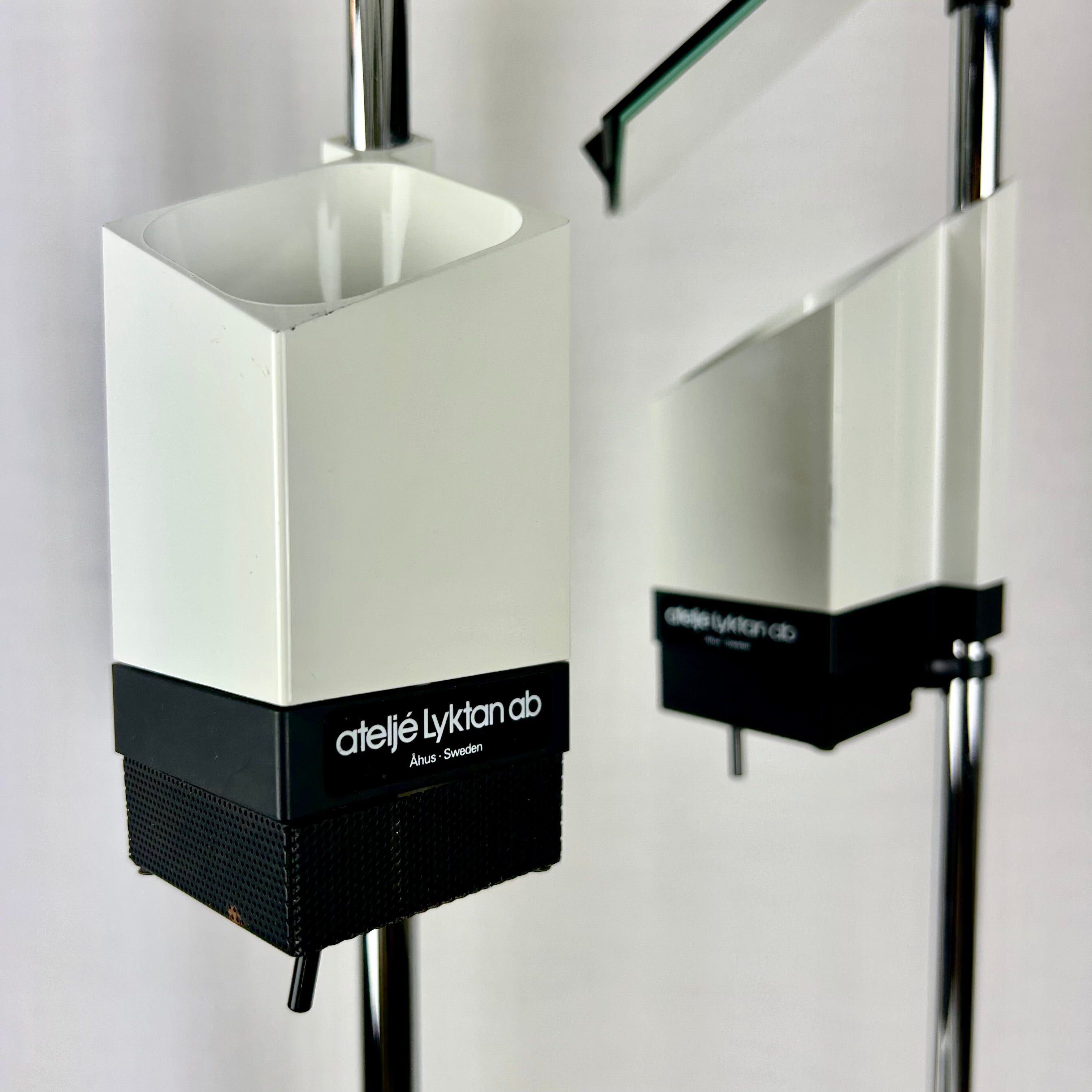 Satellit Vintage Table Lamp by Lars Bylund for Ateljé Lyktan, Sweden 1986