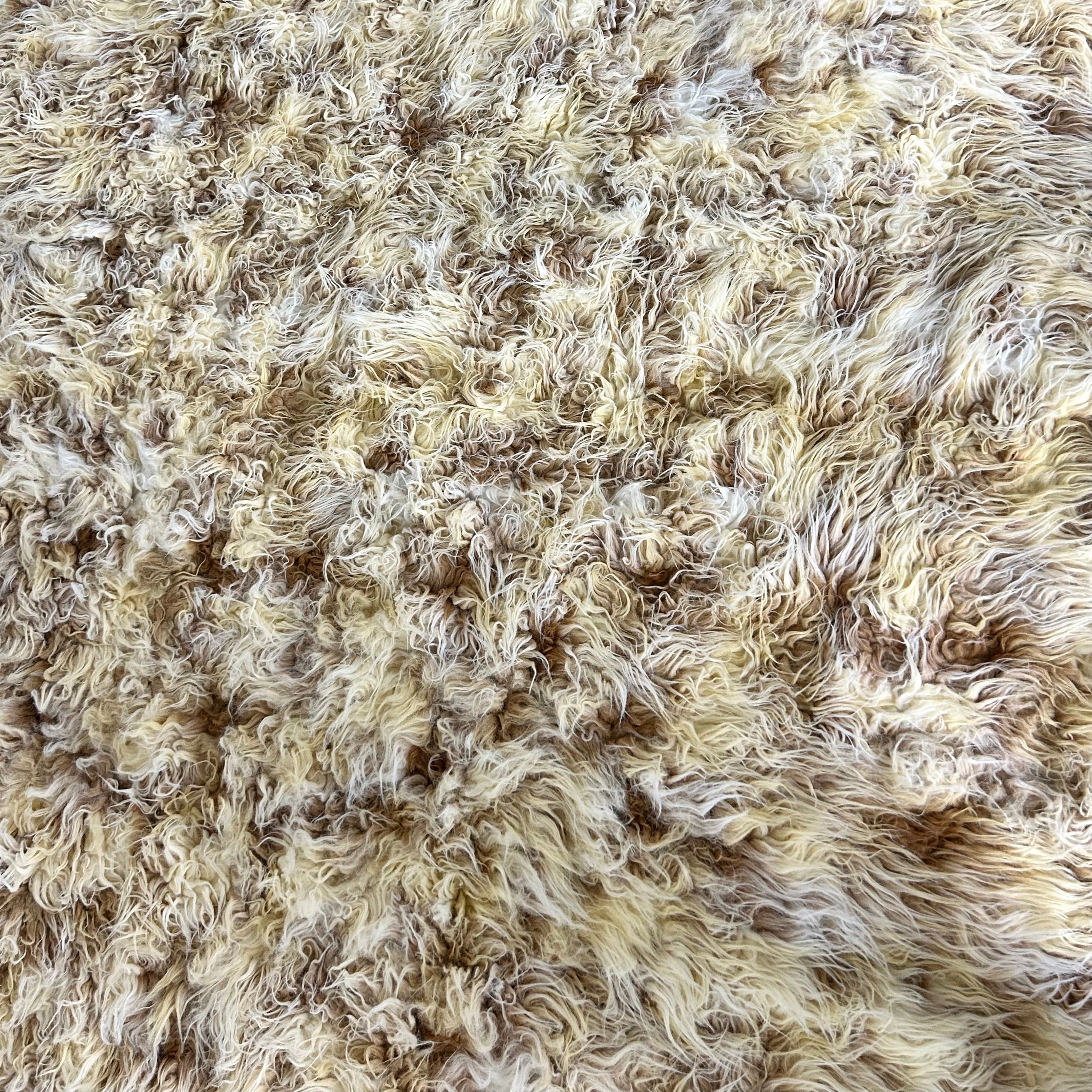 Large Unused Vintage Flokati Rug, 1970s