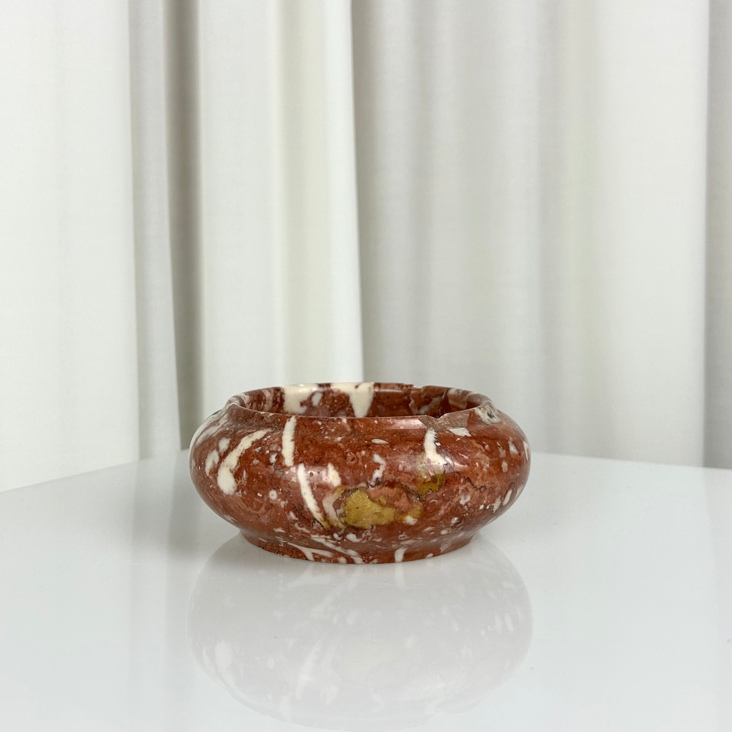 Vintage Terracotta Marble Bowl