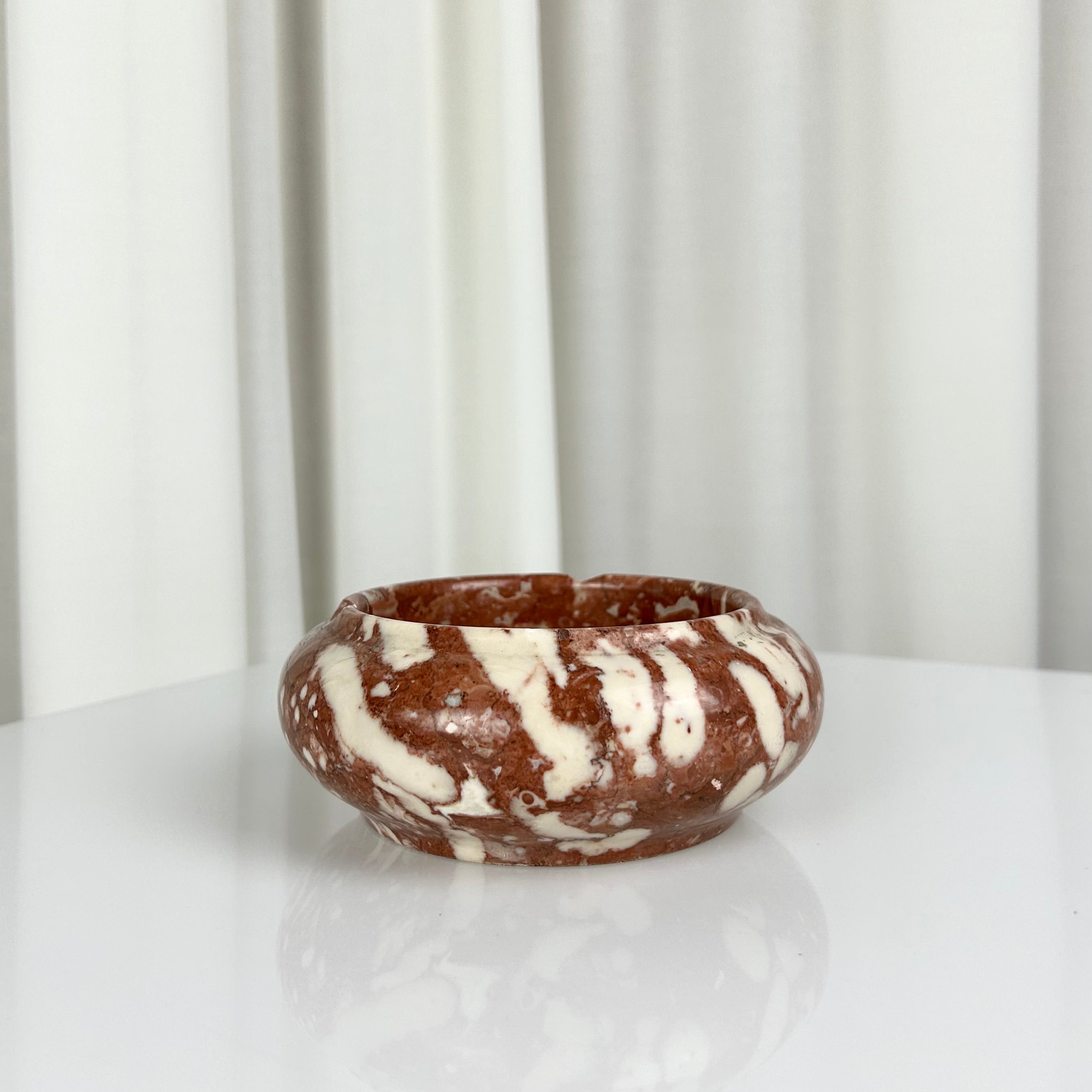 Vintage Terracotta Marble Bowl