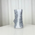 Vintage Speckled Trunk Shaped Glass Vase by Glashyttan, Sweden 1970s