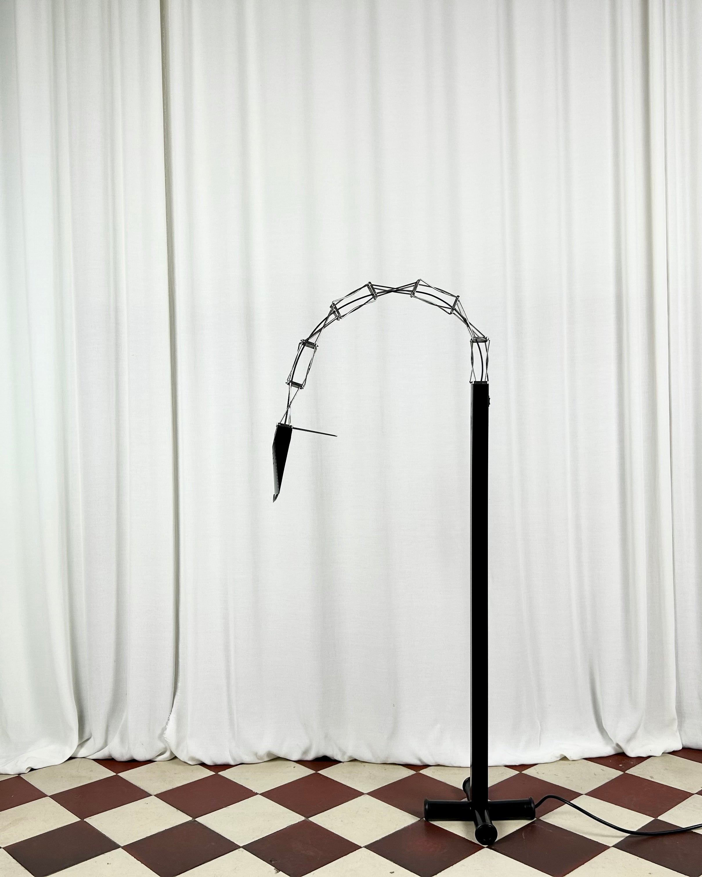 Vintage Multi X Floor Lamp by Yaacov Kaufman for Lumina, Italy 1984