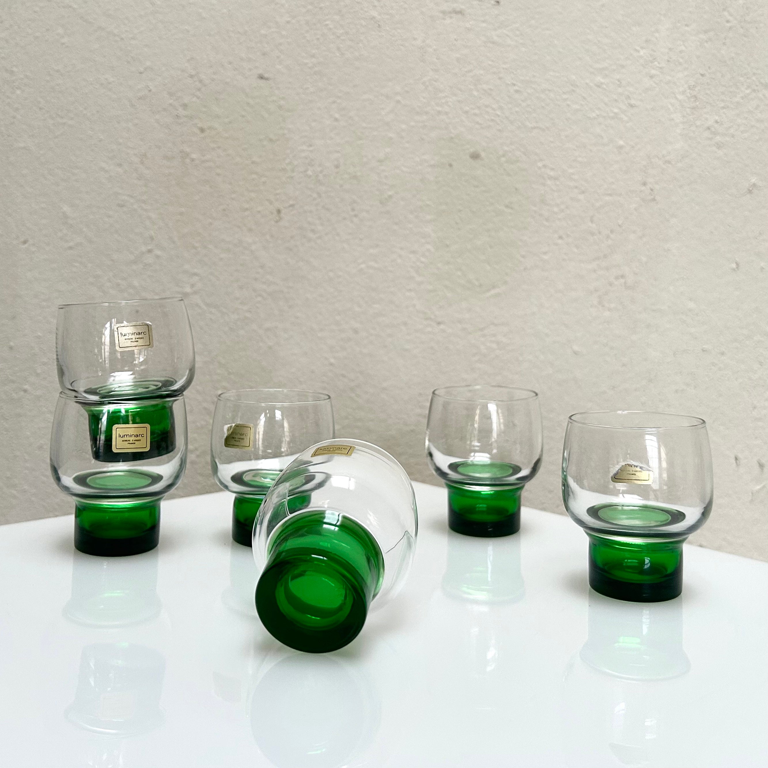 Set of 6 Luminarc Vintage Aperitif Glasses