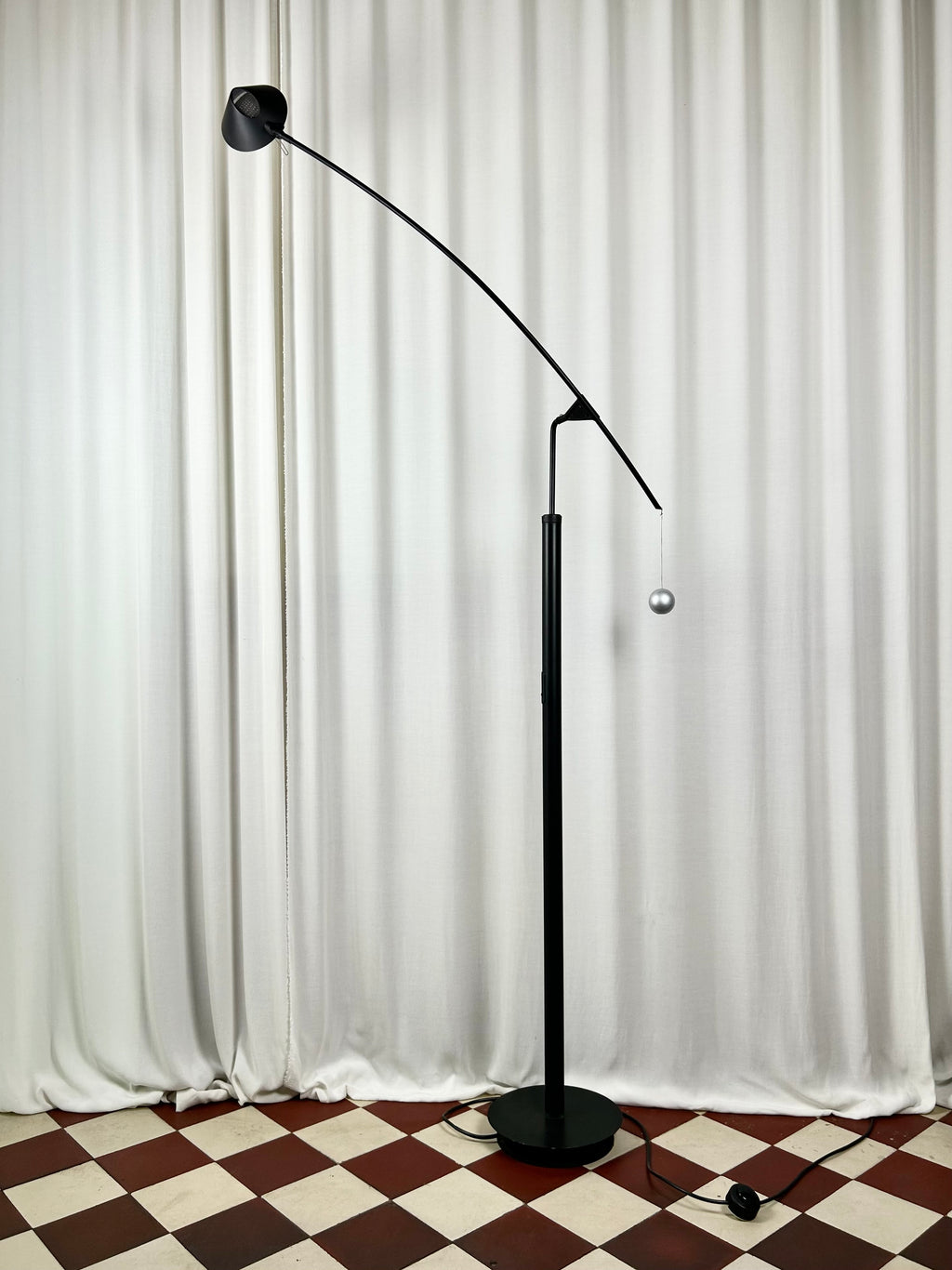 Nestore Lettura floor lamp by Carlo Forcolini for Artemide, 1988, full view