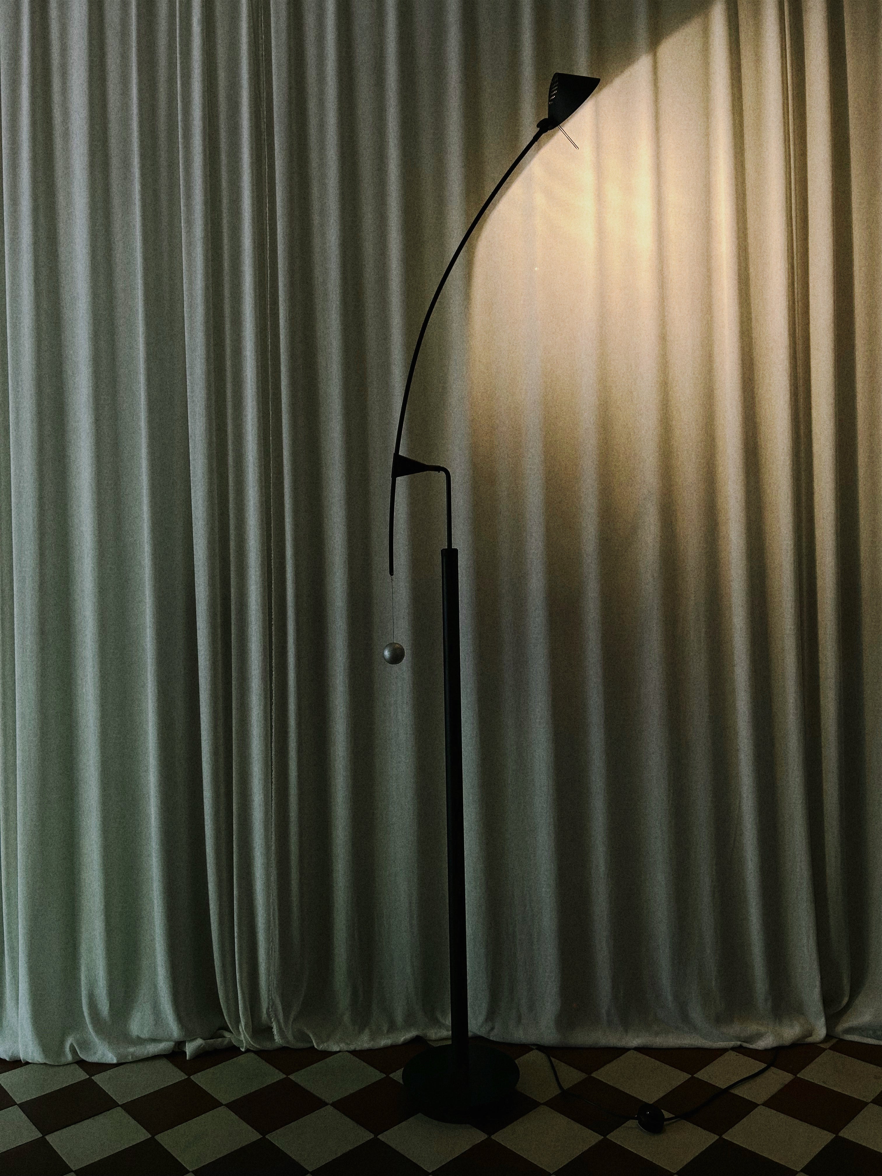 Nestore Lettura Floor Lamp by Carlo Forcolini for Artemide, 1988