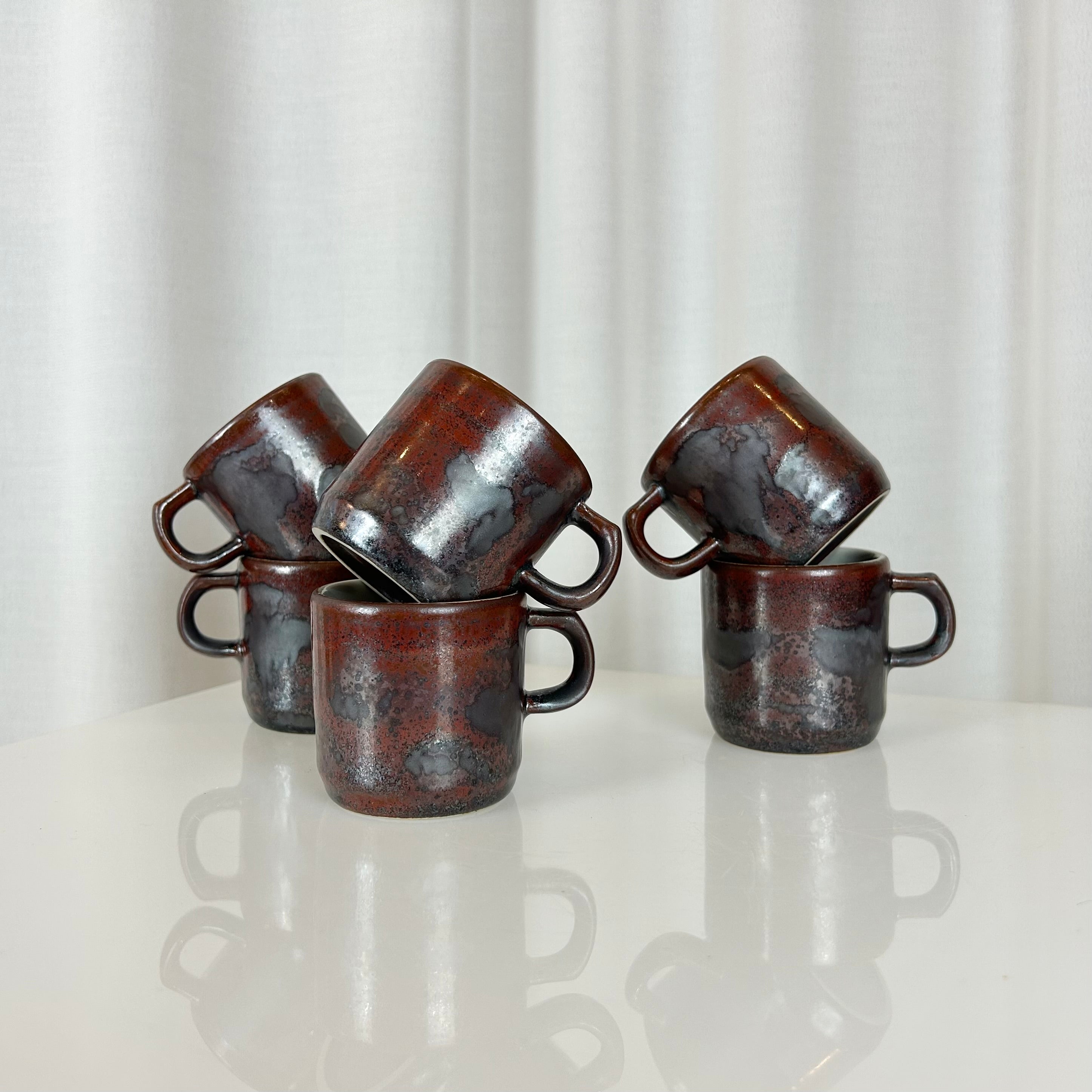 Vintage mid-century espresso cup from the Diskos series by Désirée Stentøj, Denmark 1960s