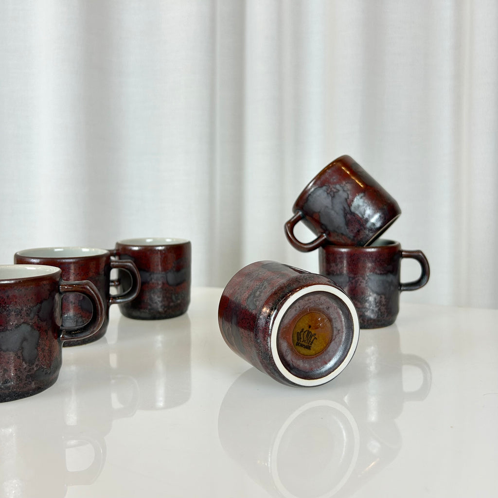 Vintage mid-century espresso cup from the Diskos series by Désirée Stentøj, Denmark 1960s